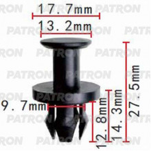 Клипса пластмассовая PATRON VAG / P37-1400