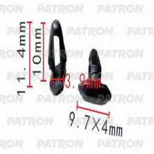 Клипса пластмассовая PATRON Nissan / P37-1417