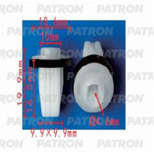 Фиксатор пластиковый PATRON Nissan / P37-1418