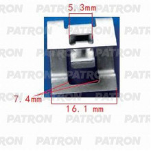 Скоба металлическая PATRON Различные марки / P37-1420