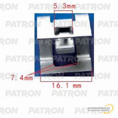 Скоба металлическая PATRON Различные марки / P37-1420
