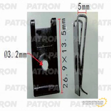 Скоба металлическая PATRON Различные марки / P37-1431