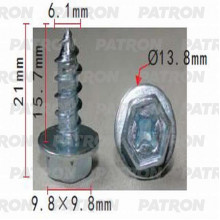 Шуруп металлический PATRON Lexus,Toyota / P37-1440