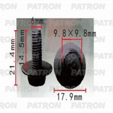 Болт металлический PATRON Mazda / P37-1445
