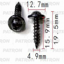 Шуруп металлический PATRON Hyundai,Kia / P37-1447