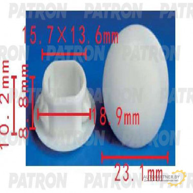 Зажим пластиковый PATRON Nissan / P37-1471