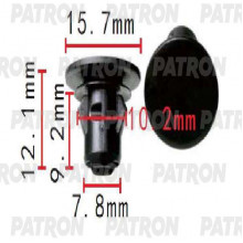 Зажим пластиковый PATRON BMW / P37-1474