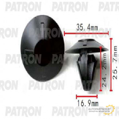 Клипса пластмассовая PATRON Renault / P37-1492