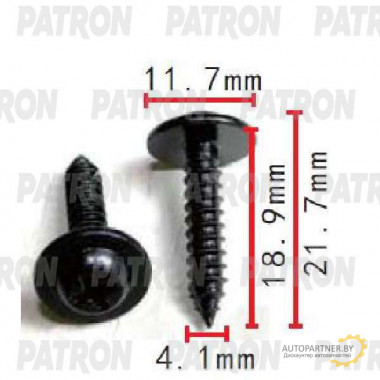 Шуруп металлический PATRON Ford / P37-1496