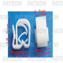 Держатель пластмассовый PATRON BMW / P37-1498