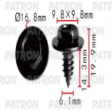 Шуруп металлический PATRON GM / P37-1503