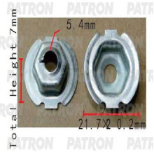 Гайка металлическая PATRON Audi,Seat,Skoda,Volkswagen / P37-1537