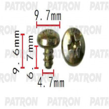 Шуруп металлический PATRON Audi,Seat,Skoda,Volkswagen / P37-1546