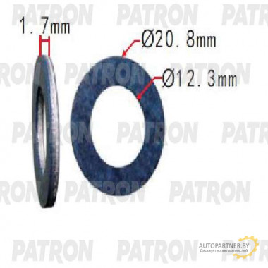 Шайба металлическая PATRON Toyota / P37-1557