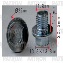 Пробка масляного поддона PATRON Toyota / P37-1561