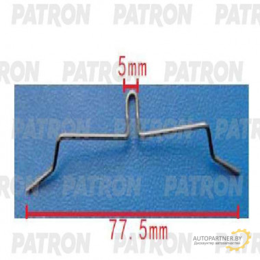 Зажим металлический PATRON Toyota / P37-1564