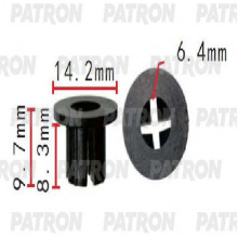Клипса пластмассовая PATRON Mercedes / P37-1622