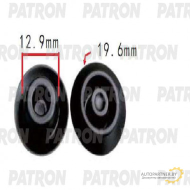 Клипса пластмассовая PATRON Nissan / P37-1640