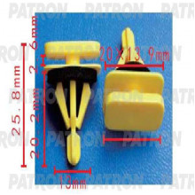 Клипса пластмассовая PATRON GM / P37-1646
