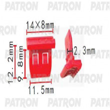 Клипса пластмассовая PATRON Audi,Seat,Skoda,Volkswagen / P37-1669