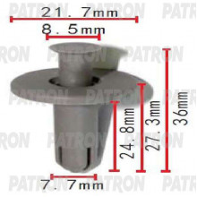 Клипса пластмассовая PATRON Mazda / P37-1673