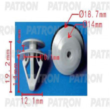 Клипса пластмассовая PATRON Mazda / P37-1697