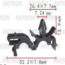 Клипса пластмассовая PATRON GM / P37-1712