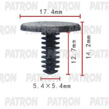 Клипса пластмассовая PATRON GM / P37-1728
