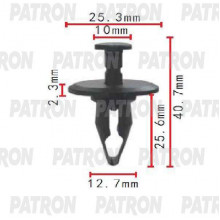 Клипса пластмассовая PATRON GM / P37-1736