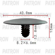 Клипса пластмассовая PATRON GM / P37-1740