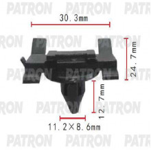 Клипса пластмассовая PATRON Lexus, Toyota / P37-1747