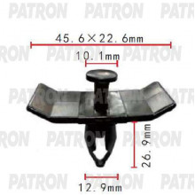 Клипса пластмассовая PATRON Chrysler, Dodge / P37-1748