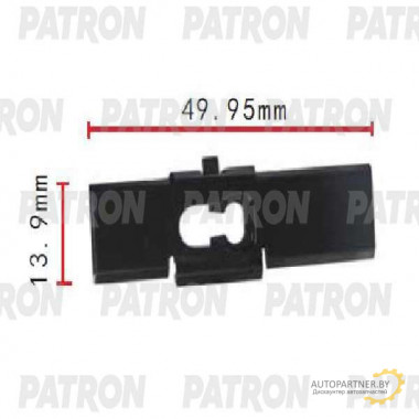 Клипса пластмассовая PATRON GM / P37-1771
