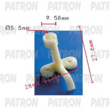 Клипса пластмассовая PATRON GM / P37-1784