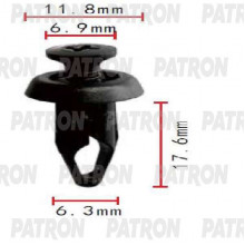 Клипса пластмассовая PATRON GM / P37-1791