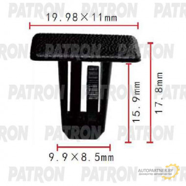 Клипса пластмассовая PATRON Chrysler, Jeep / P37-1793