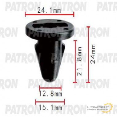 Клипса пластмассовая PATRON Mitsubishi / P37-1798
