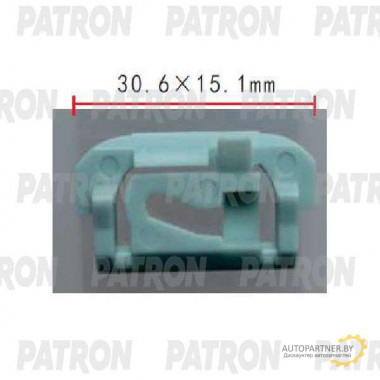 Клипса пластмассовая PATRON GM / P37-1812