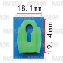 Клипса пластмассовая PATRON GM / P37-1813