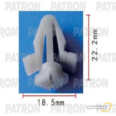 Клипса пластмассовая PATRON NISSAN / P37-1858