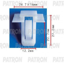 Клипса пластмассовая PATRON Chevrolet, GM / P37-1859