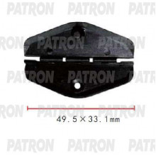 Клипса пластмассовая PATRON Chevrolet, GM / P37-1863