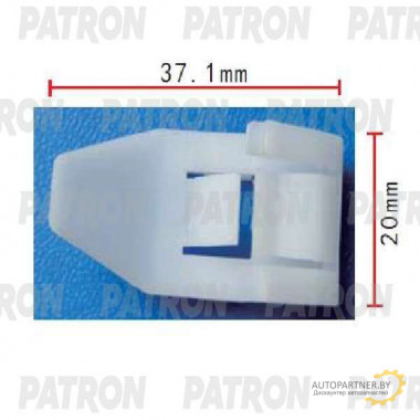 Клипса пластмассовая PATRON Acura,Honda / P37-1879