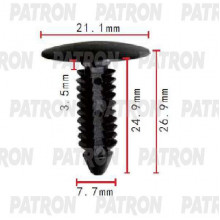 Клипса пластмассовая PATRON Ford / P37-1901