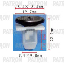 Клипса пластмассовая PATRON  / P37-1905