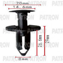 Клипса пластмассовая PATRON Ford, GM / P37-1914