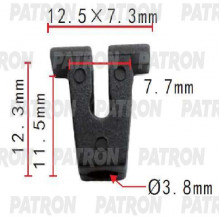 Клипса пластмассовая PATRON Audi, Seat, Skoda, Volkswagen / P37-1925