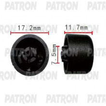 Клипса пластмассовая PATRON Audi,Seat,Skoda,Volkswagen / P37-1987