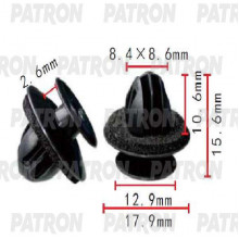 Клипса пластмассовая PATRON Toyota / P37-1996