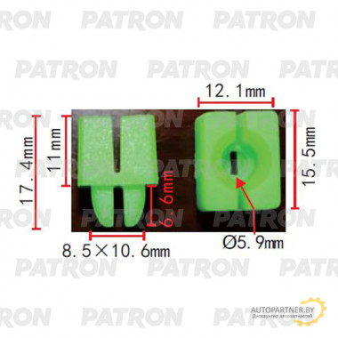 Вставка под винт PATRON  / P37-2023